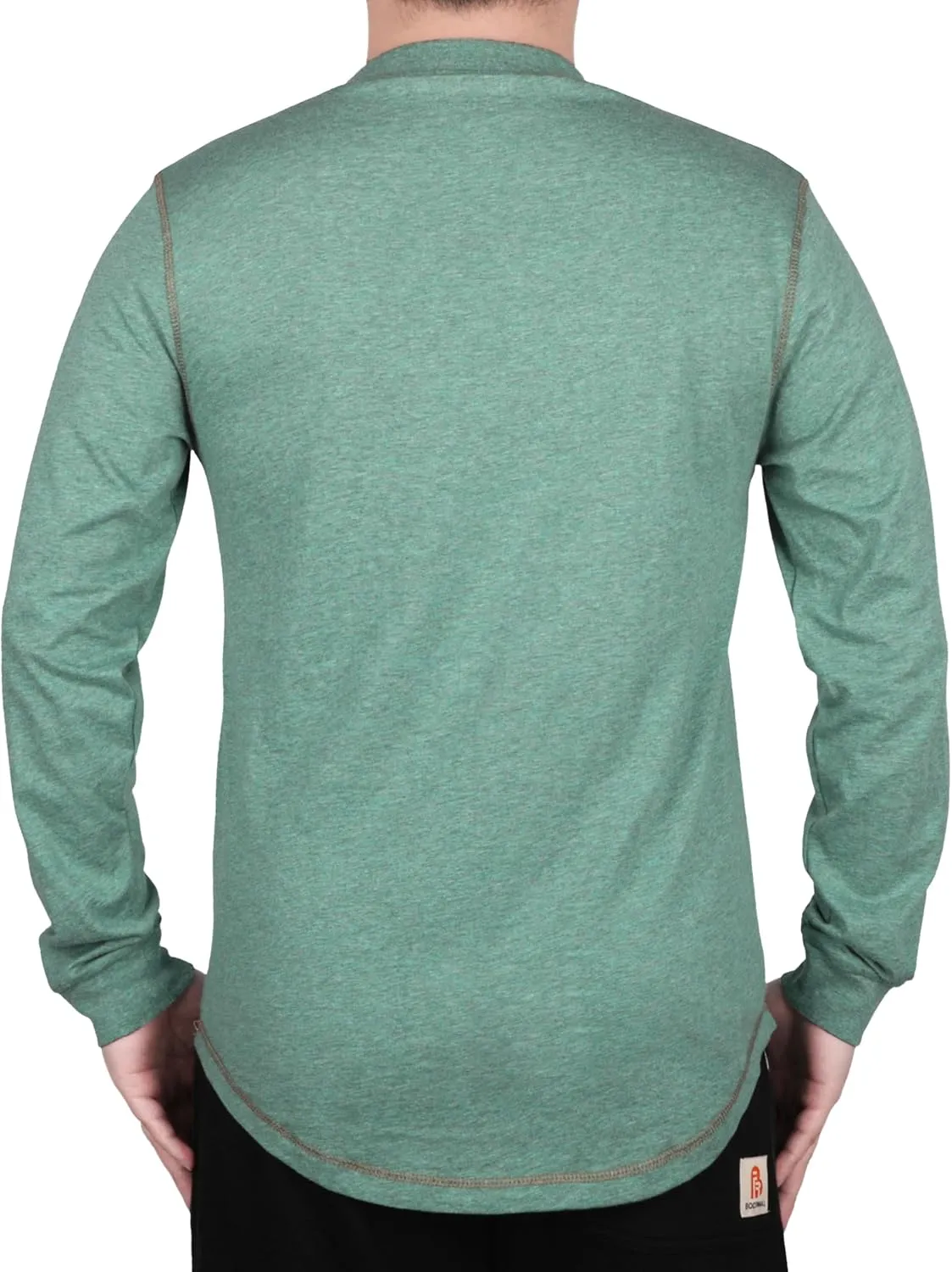 TICOMELA FR Shirts for Men 4oz Lightweight Flame Resistant Crewneck T-Shirts 100% Cotton Fire Retardant Henley Shirts