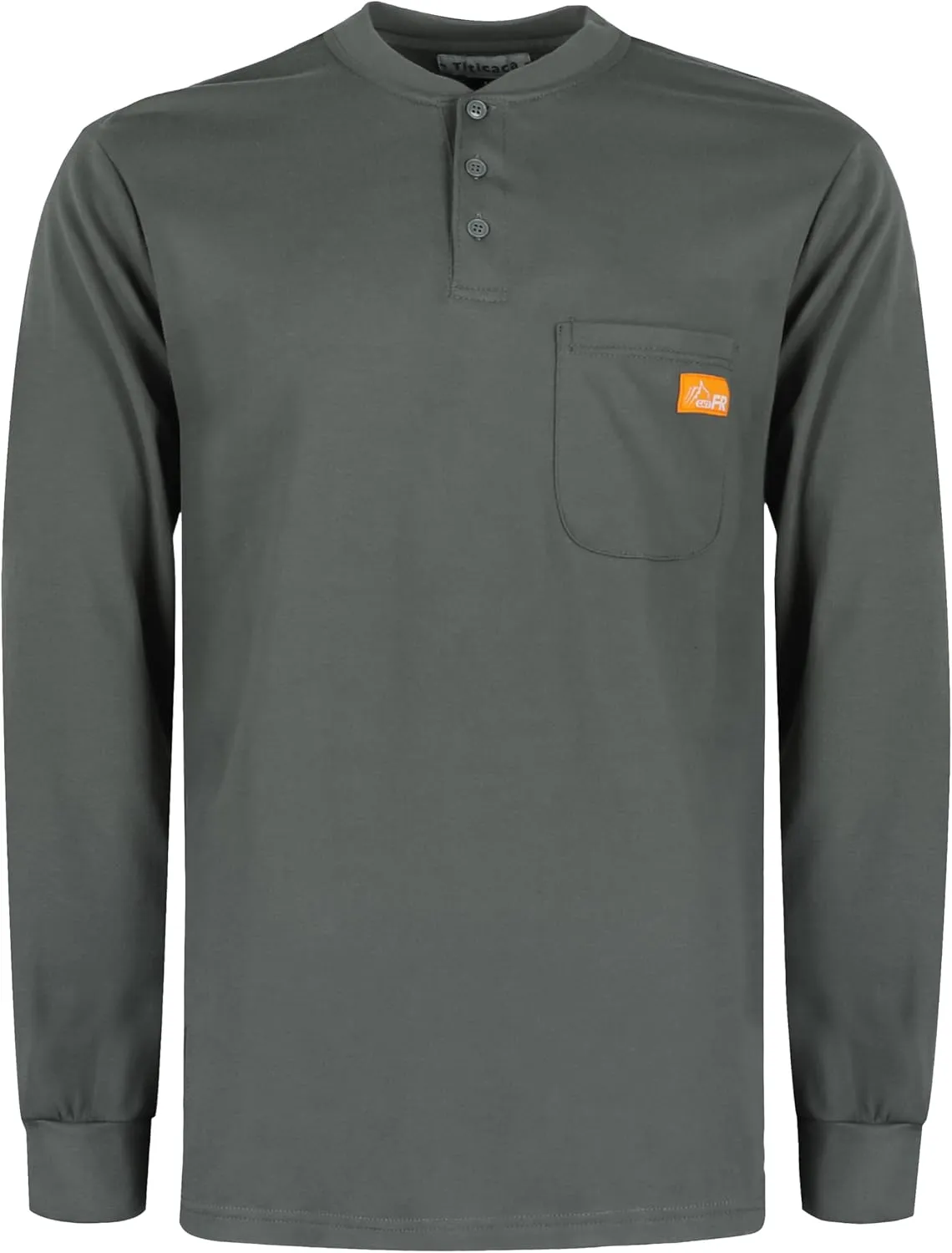 Titicaca FR Shirts for Men 5.5OZ Light Weight for Summer Flame Resistant Henley Shirts