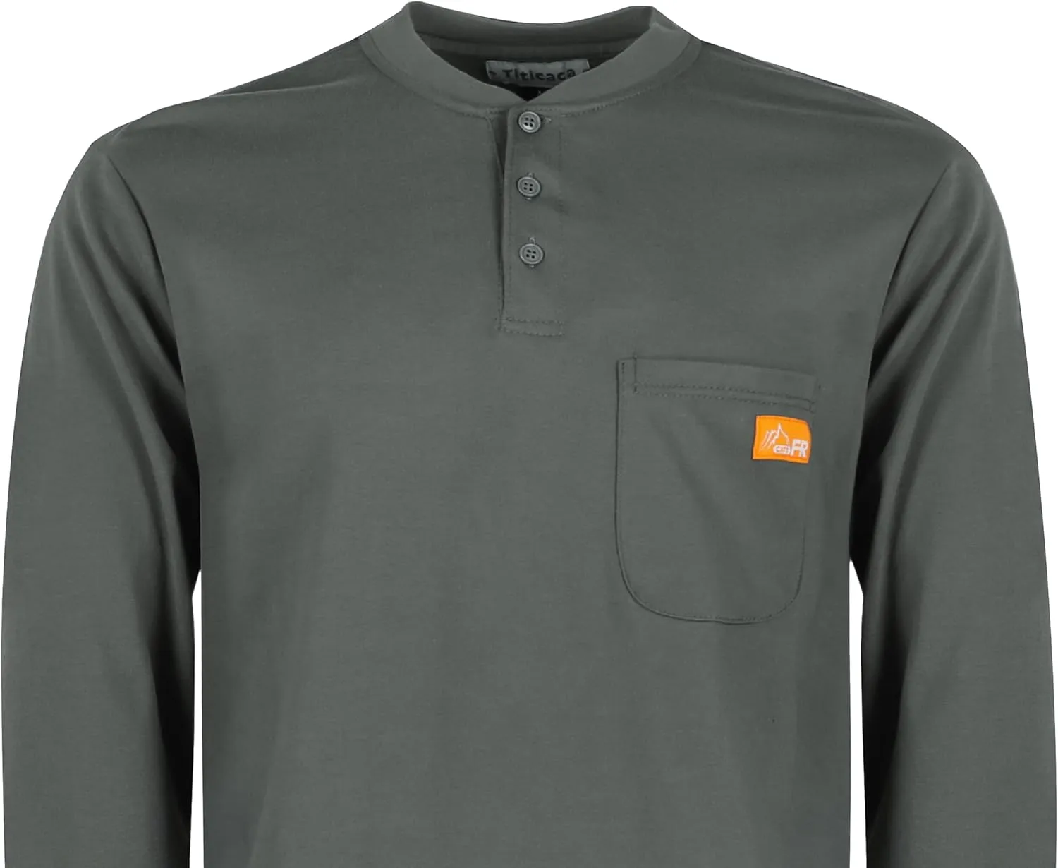 Titicaca FR Shirts for Men 5.5OZ Light Weight for Summer Flame Resistant Henley Shirts