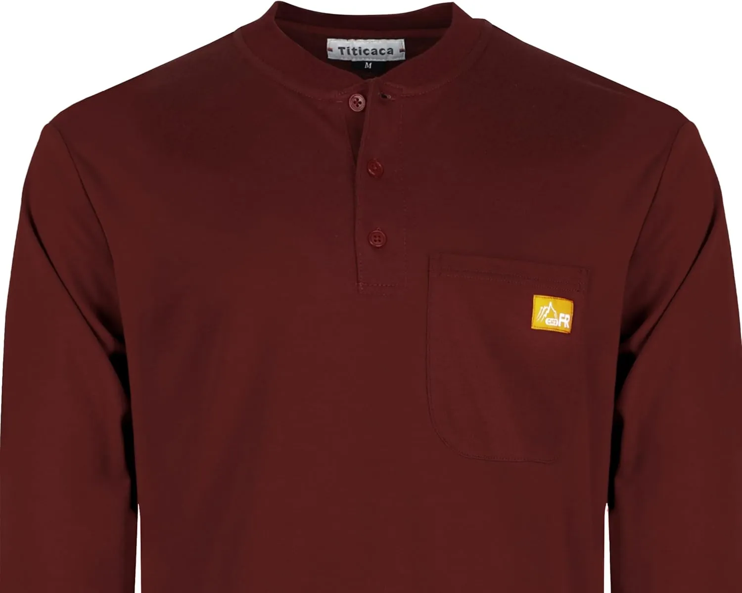 Titicaca FR Shirts for Men 5.5OZ Light Weight for Summer Flame Resistant Henley Shirts