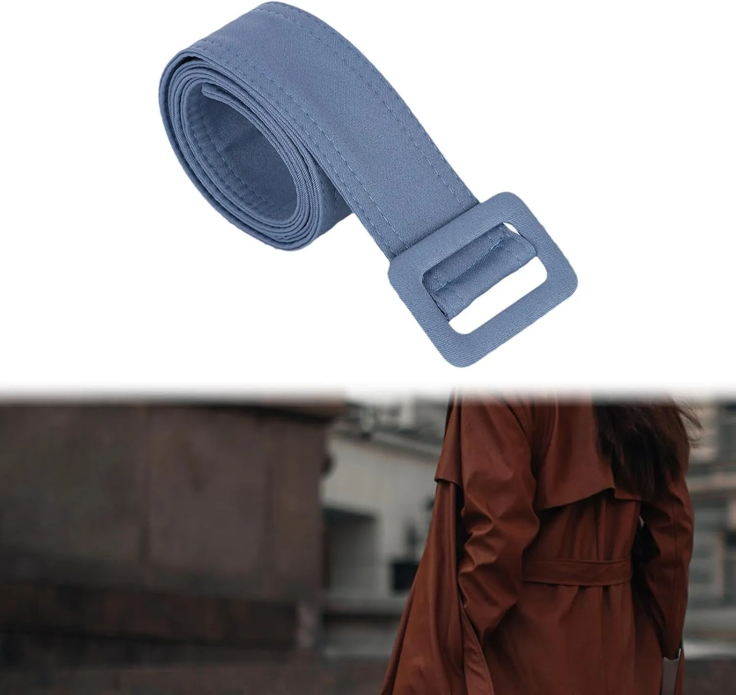 Trench Coat Belt Overcoat Waist Belt for Trench Coat Ladies Jacket Overcoat Slim