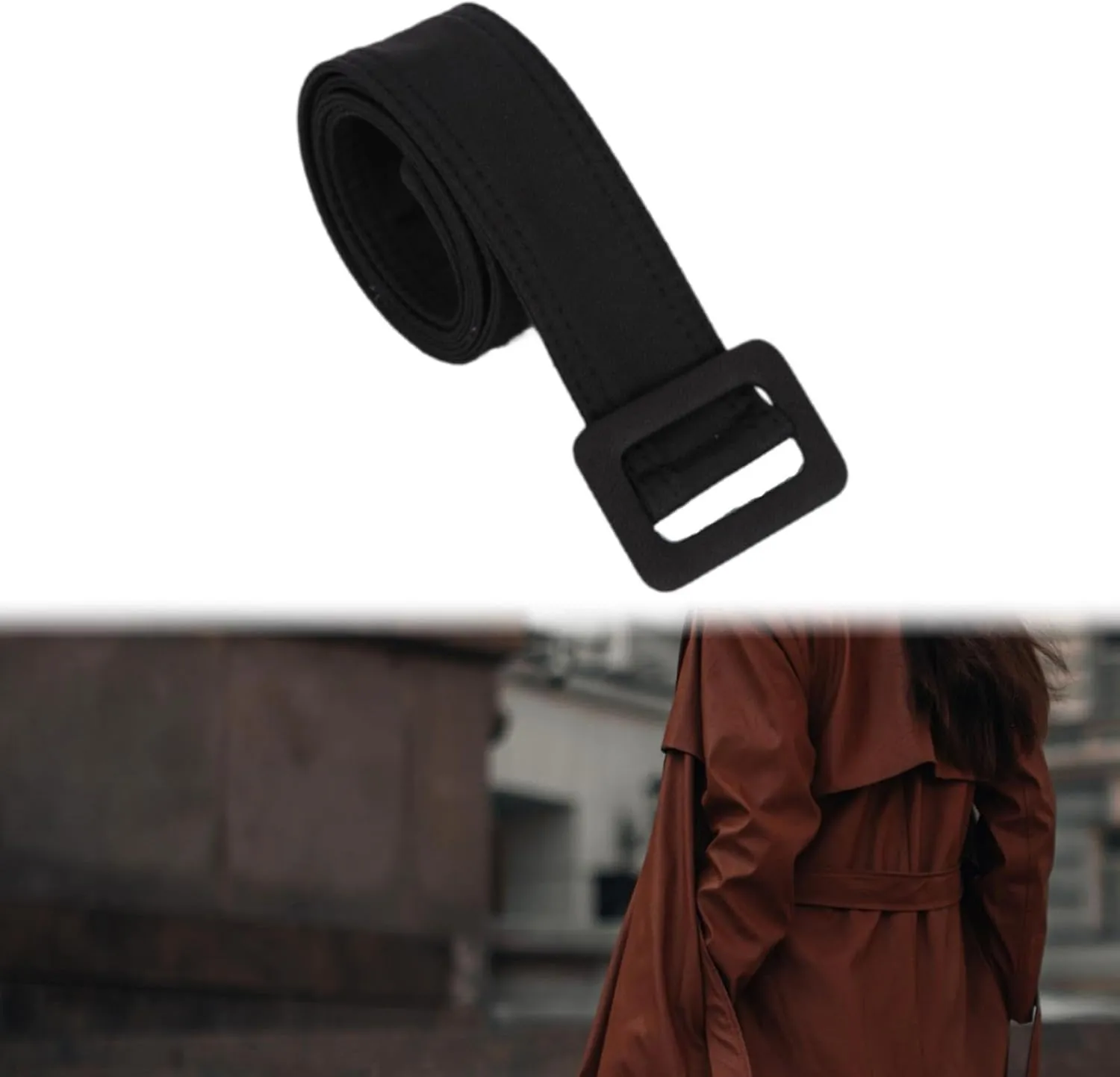 Trench Coat Belt Overcoat Waist Belt for Trench Coat Ladies Jacket Overcoat Slim