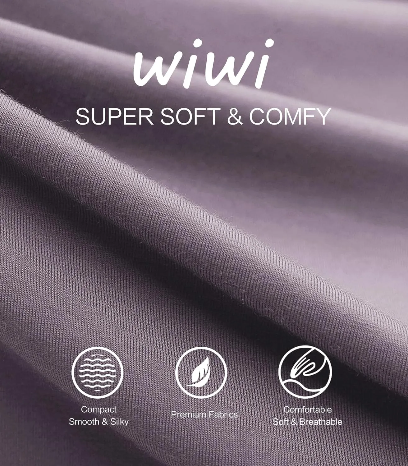 WiWi Women' s Pajamas Pants with Pocket Soft Viscose from Bamboo Yoga Loose Pant Comfy Pajama Bottoms S-XXL