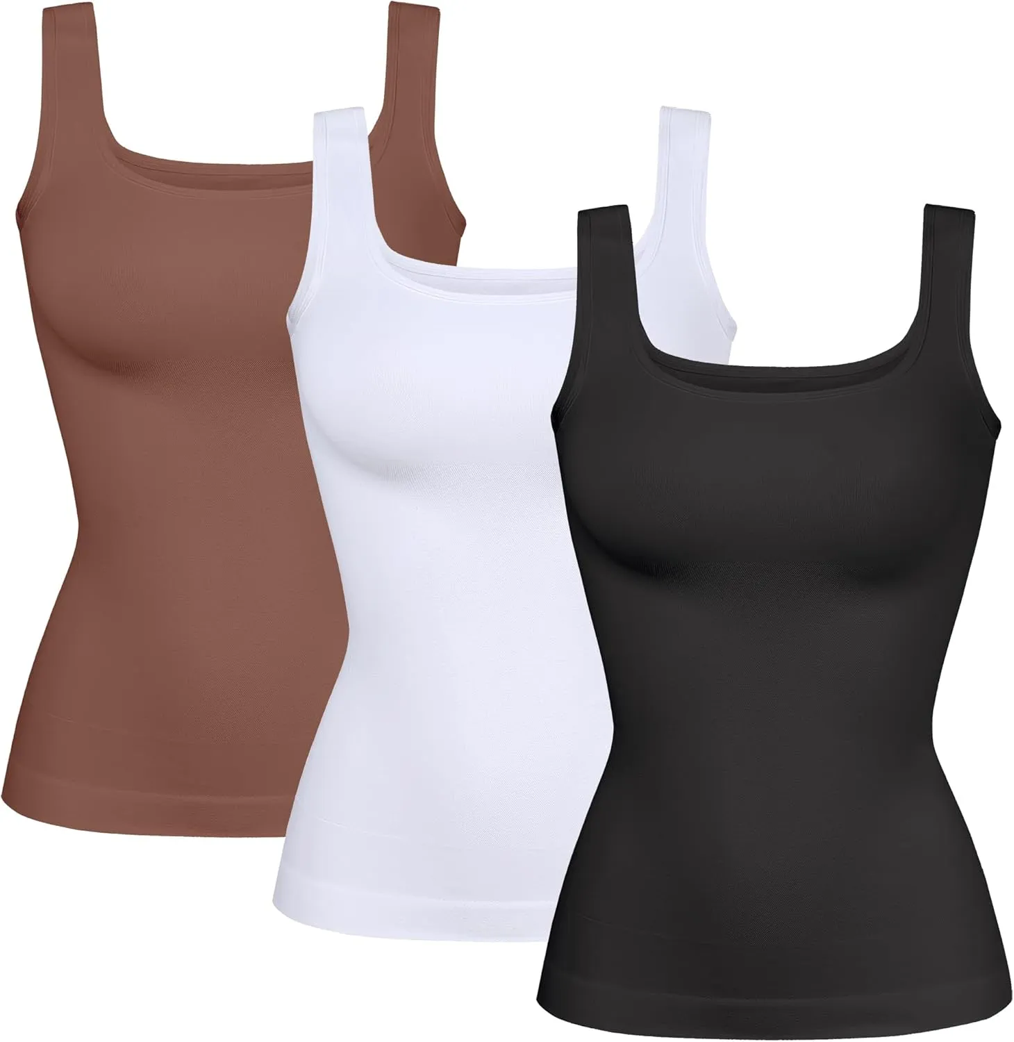 Women Shapewear Tank Tops Tummy Control Compression Tops seamless Body Shaper Camisole