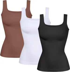 Women Shapewear Tank Tops Tummy Control Compression Tops seamless Body Shaper Camisole