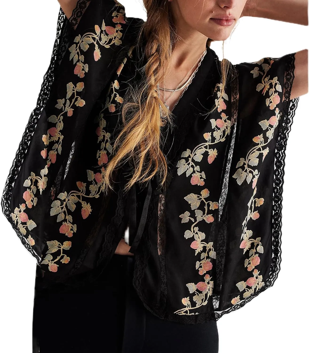 Women Y2k Sheer Lace Trim Button Up Tank Tops Cute Front Tie Up V Neck Going Out Blouse Shirts Vest Summer