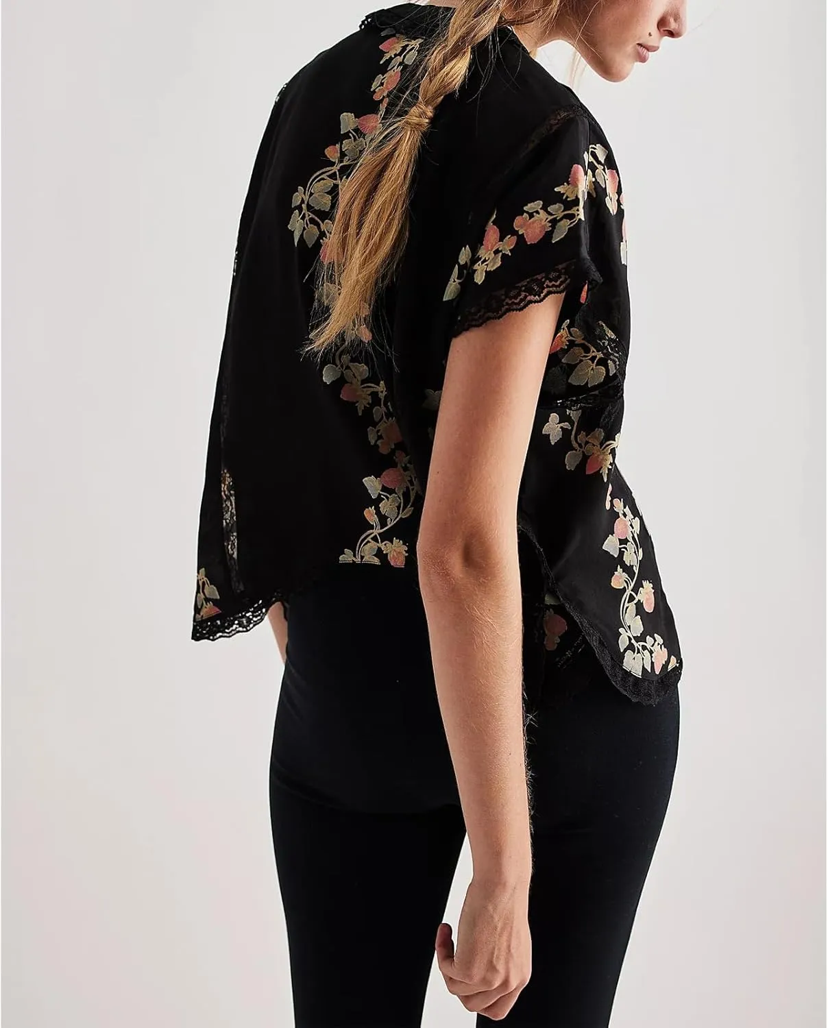 Women Y2k Sheer Lace Trim Button Up Tank Tops Cute Front Tie Up V Neck Going Out Blouse Shirts Vest Summer