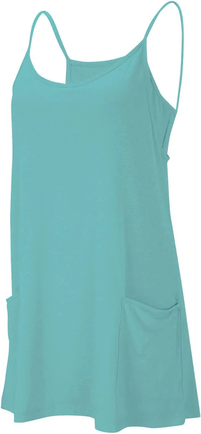 Womens Athletic Dress Summer Tennis Workout Sports Sleeveless Mini Romper Dress Built in Shorts Clothes with Pockets