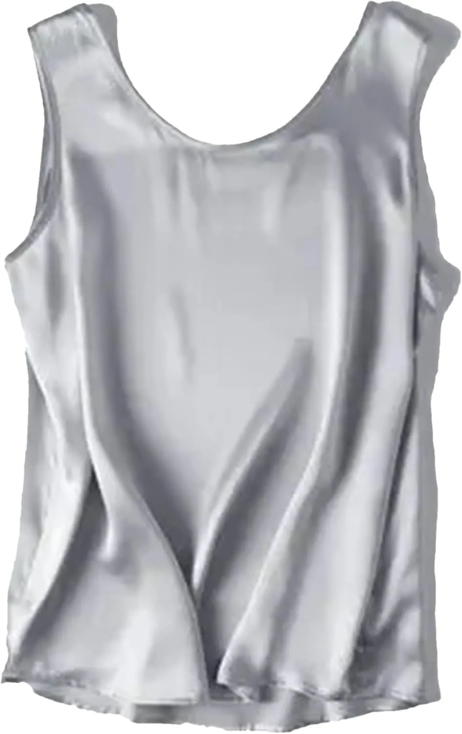 Women's Camisole Tank Tops Satin Tank Tops Basic Tank Shirt Silky Camisole