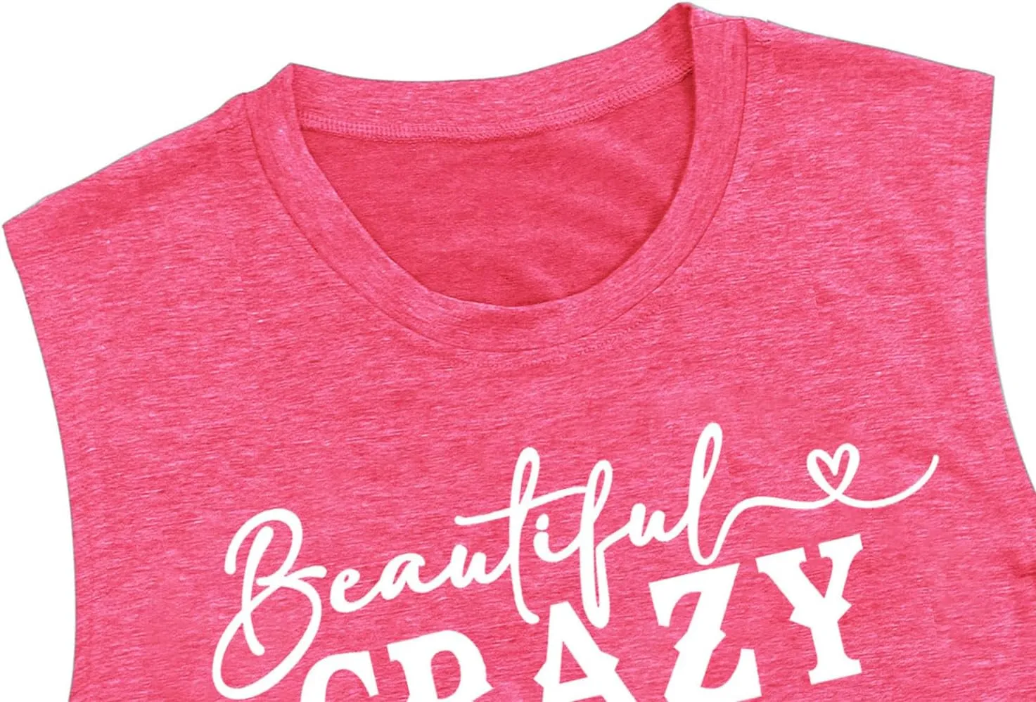 Womens Country Music Tank Tops Beautiful Crazy Shirts Girls Country Life Sleeveless Tops