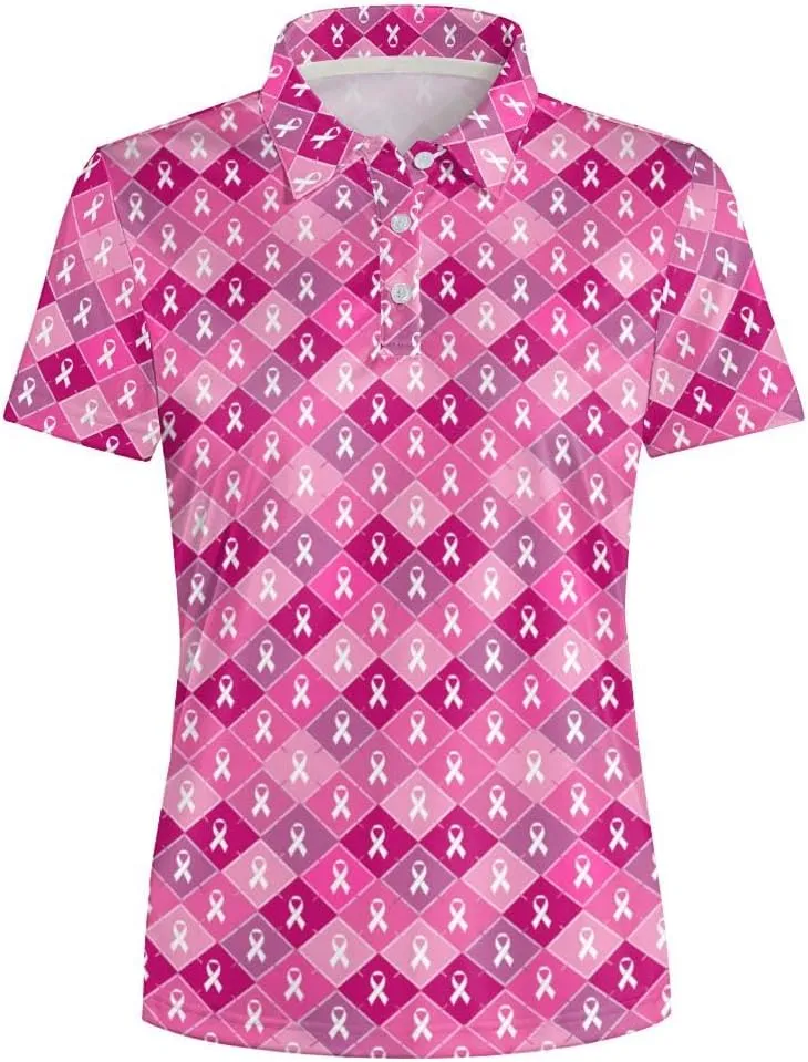 Womens Golf Shirts Moisture Wicking Golf Polo Shirts Quick Dry Short Sleeve for Women Tennis Shirts