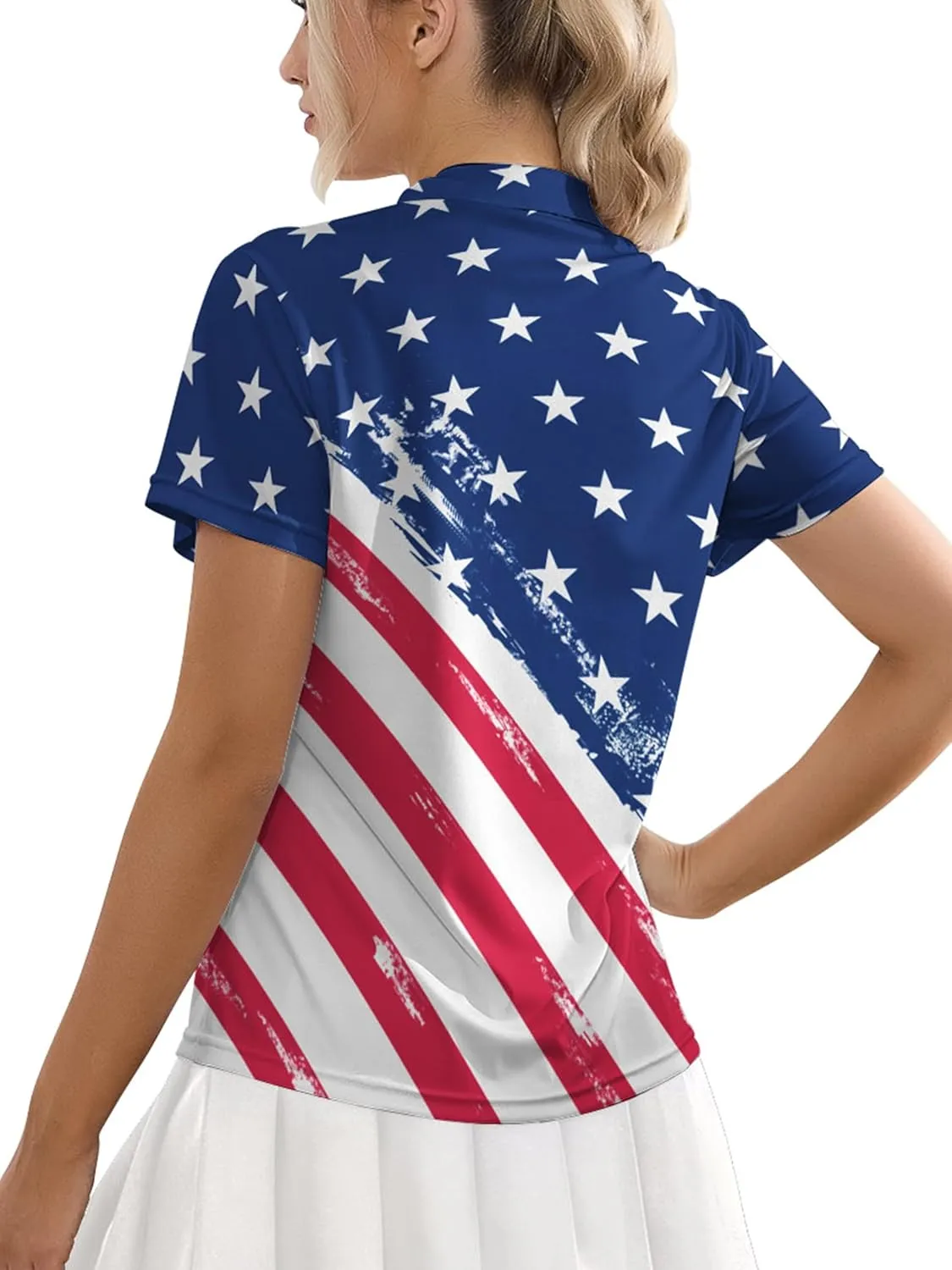 Womens Golf Shirts Moisture Wicking Golf Polo Shirts Quick Dry Short Sleeve for Women Tennis Shirts