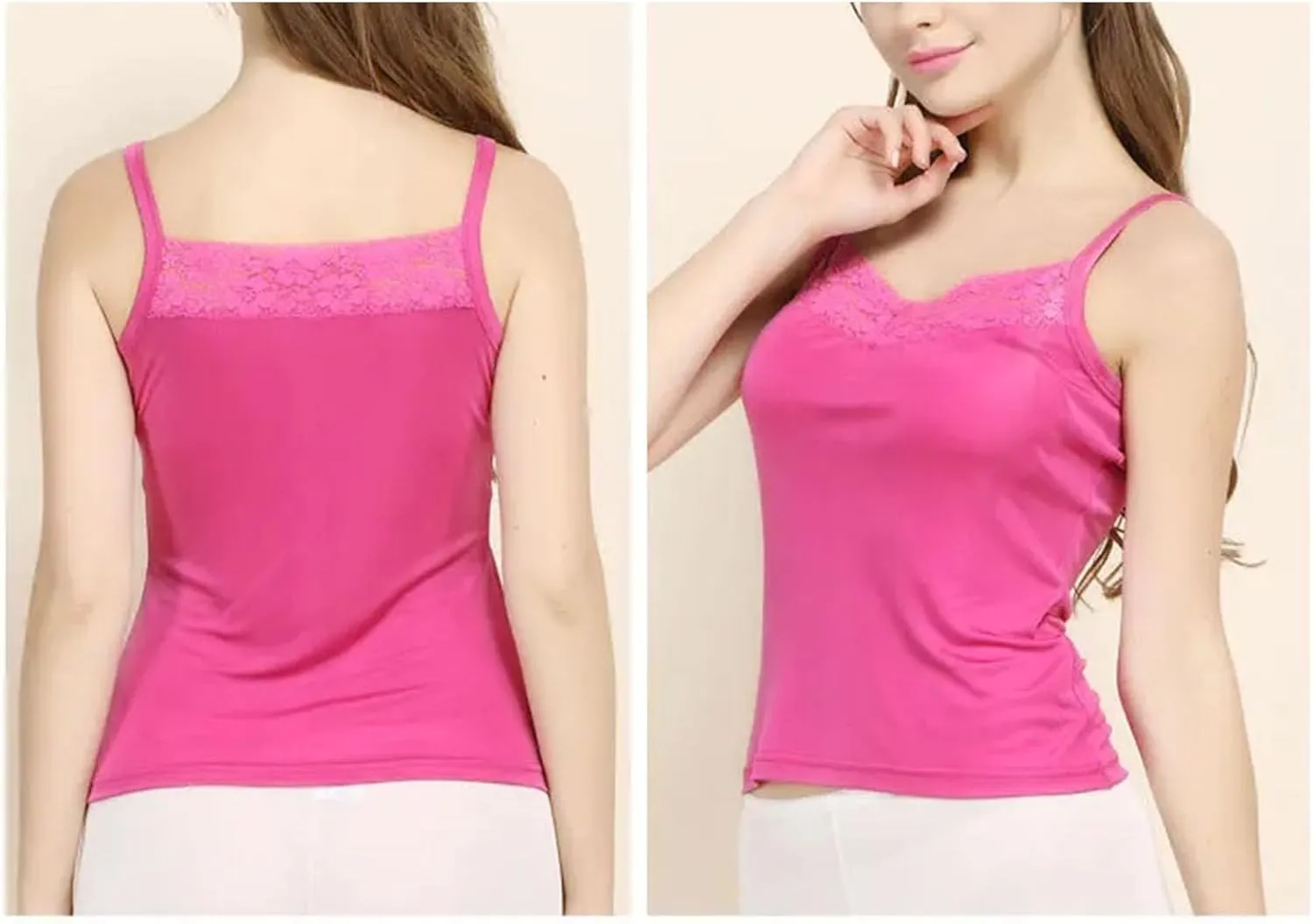 Women's Satin Tank Tops Camisoles For Women Lace Tank Tops For Women