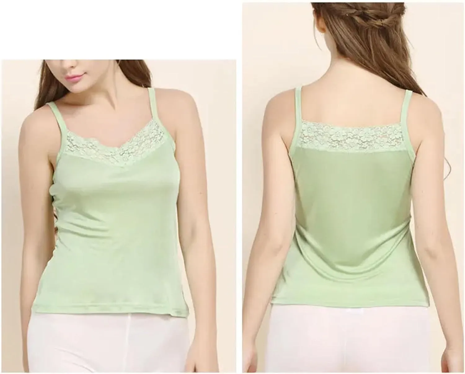Women's Satin Tank Tops Camisoles For Women Lace Tank Tops For Women