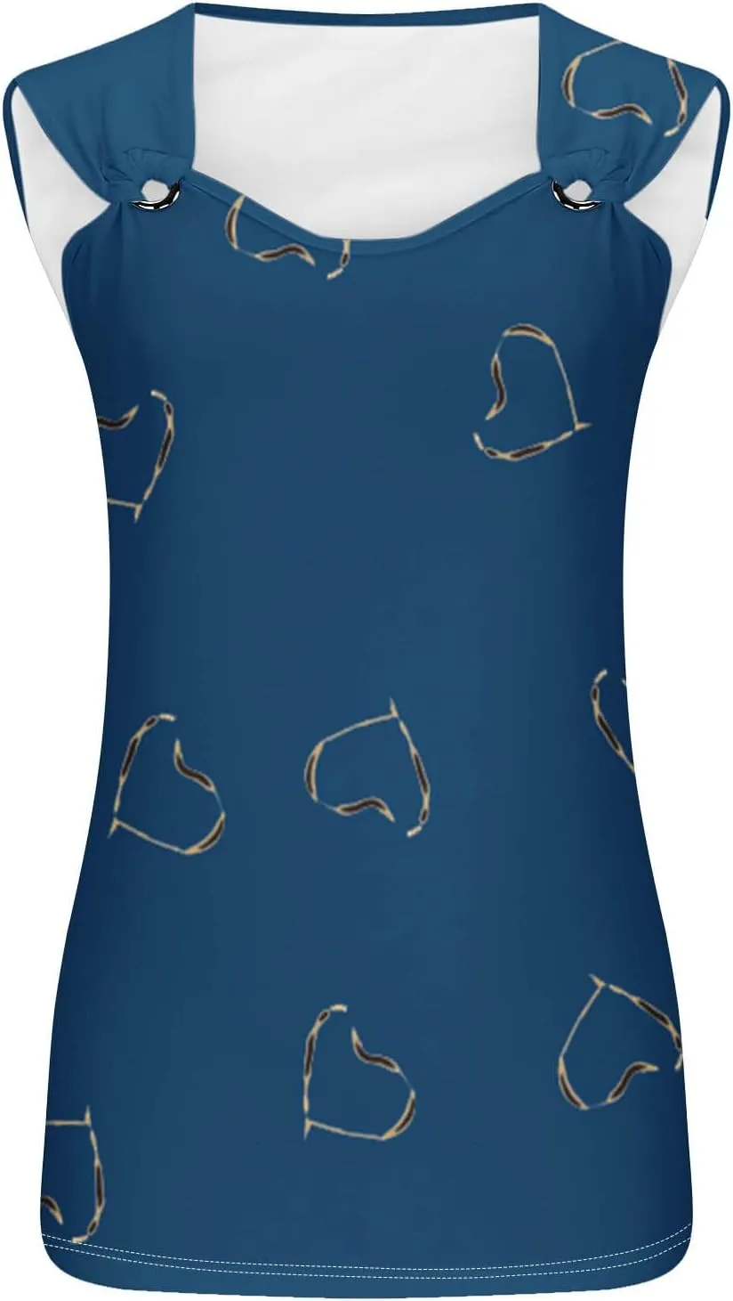 Womens Tank Tops 2025 Dressy Casual Sleeveless T Shirts Loose Comfy Camisole Trendy Cute Blouses Ladies Summer Top