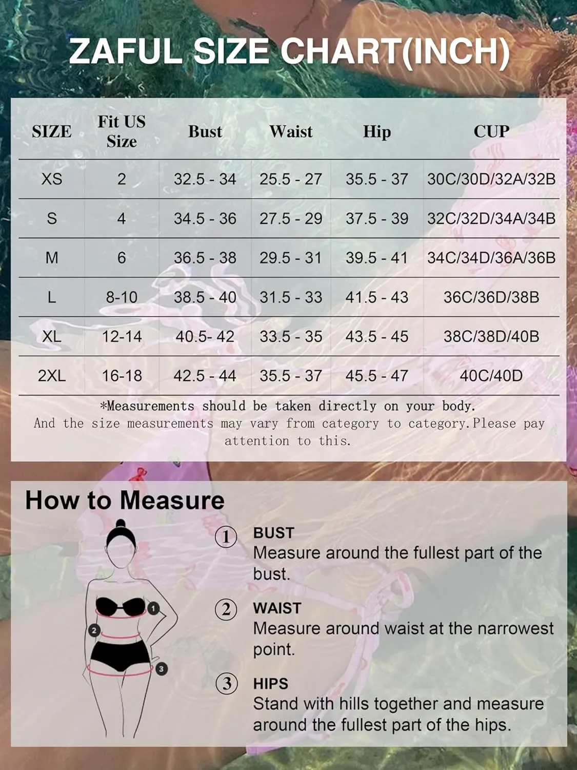 ZAFUL Women's Triangle Bikini Lace Frilled Ruffles Gingham Print Tie Side Spaghetti Strap 2 Pieces Bikini Swimsuit