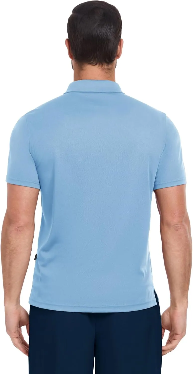 ZITY Polo Shirts for Men 3 Pack Short Sleeve Moisture Wicking T Shirt Business Casual Mens Golf Shirts Collared T-Shirts